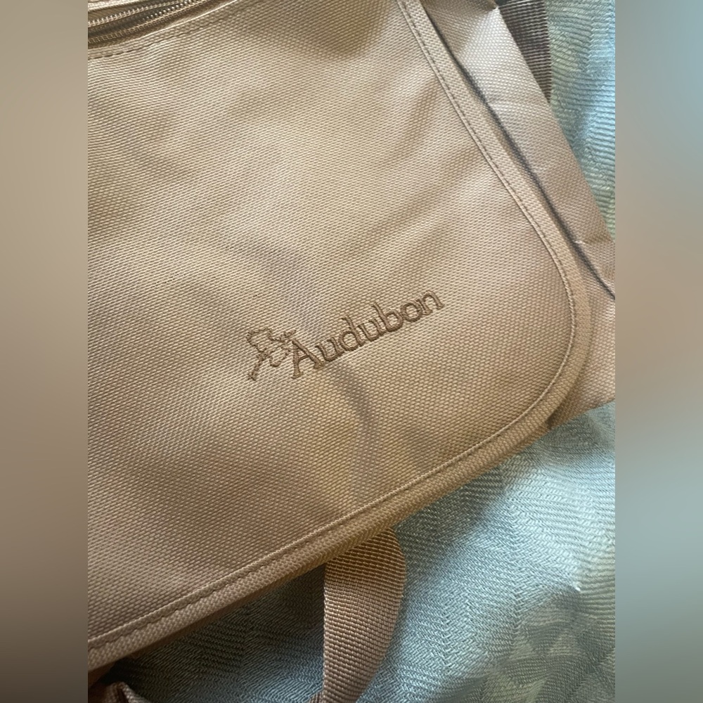 Audubon Society Shoulder/Crossbody Adjustable Strap Zippered Tote Bag - Picture 6 of 10